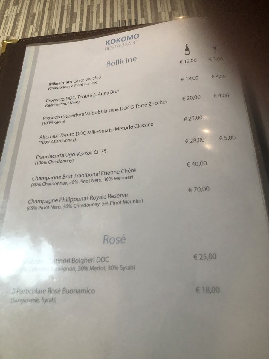 Kokomo Club Menu - Image 3