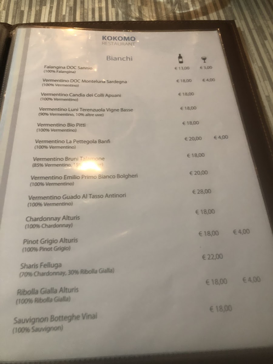 Kokomo Club Menu - Image 4