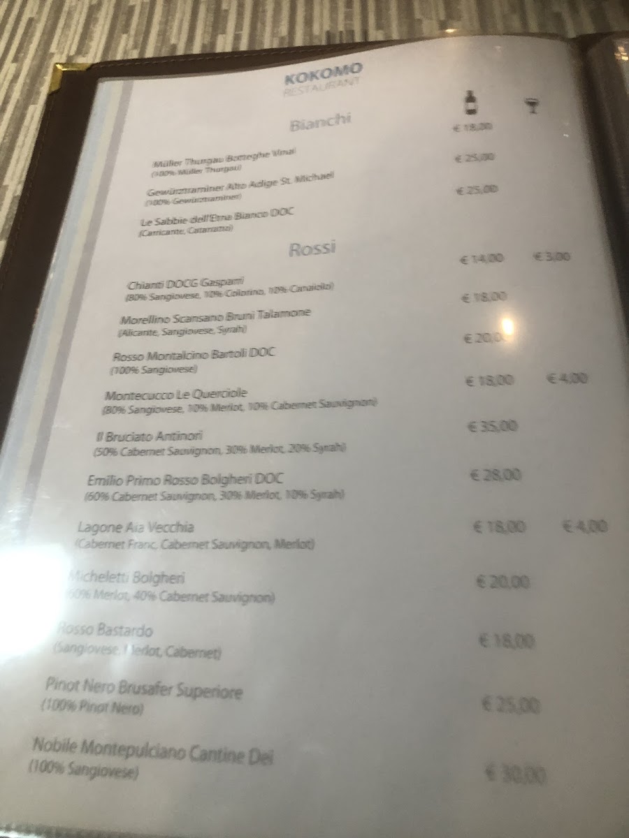 Kokomo Club Menu - Image 6